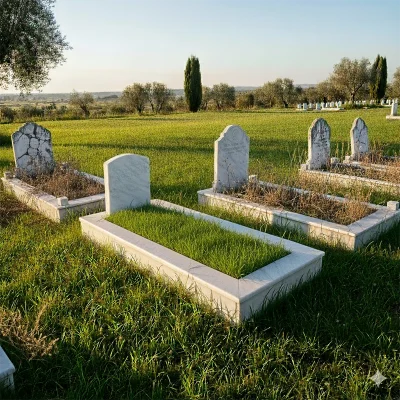 Mezar Üstü Rulo Çim Kaplama